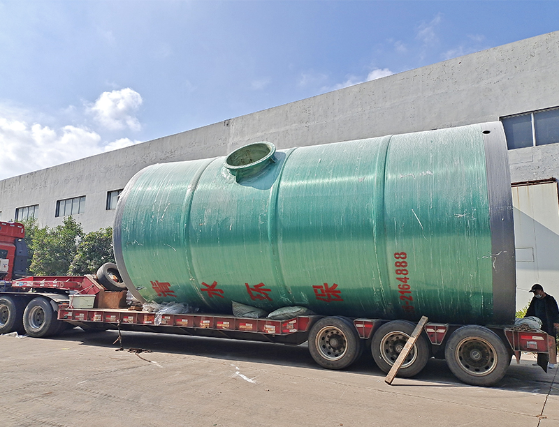 玻璃鋼立式雨水泵站